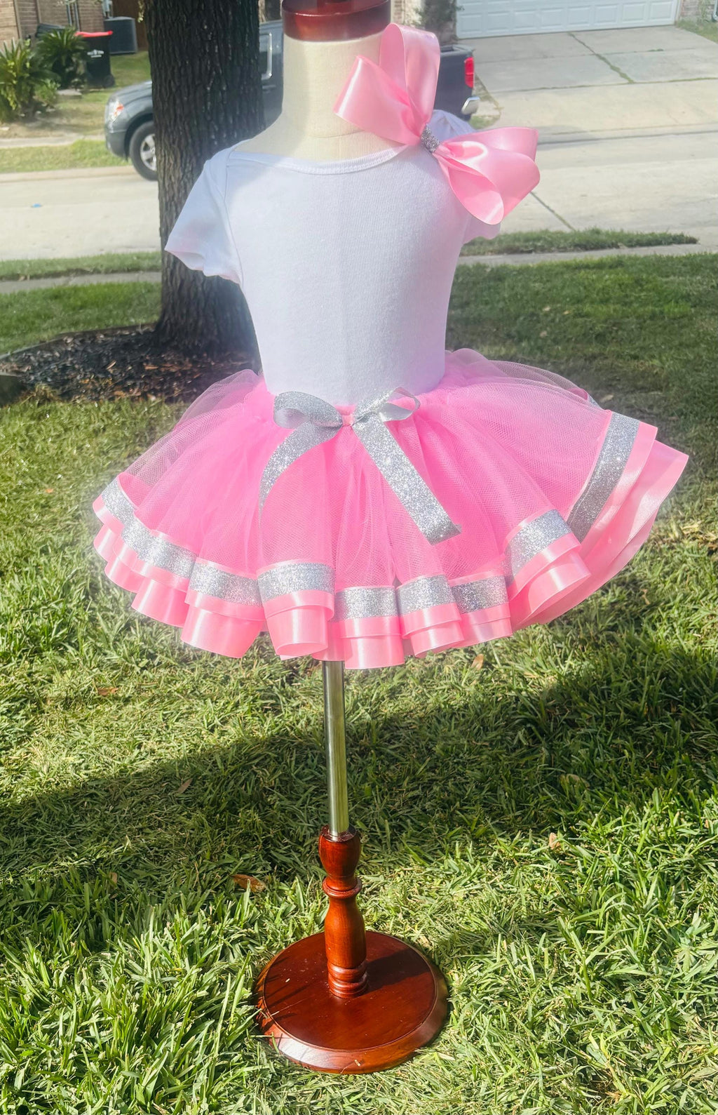 Pink Princess Tutu Set