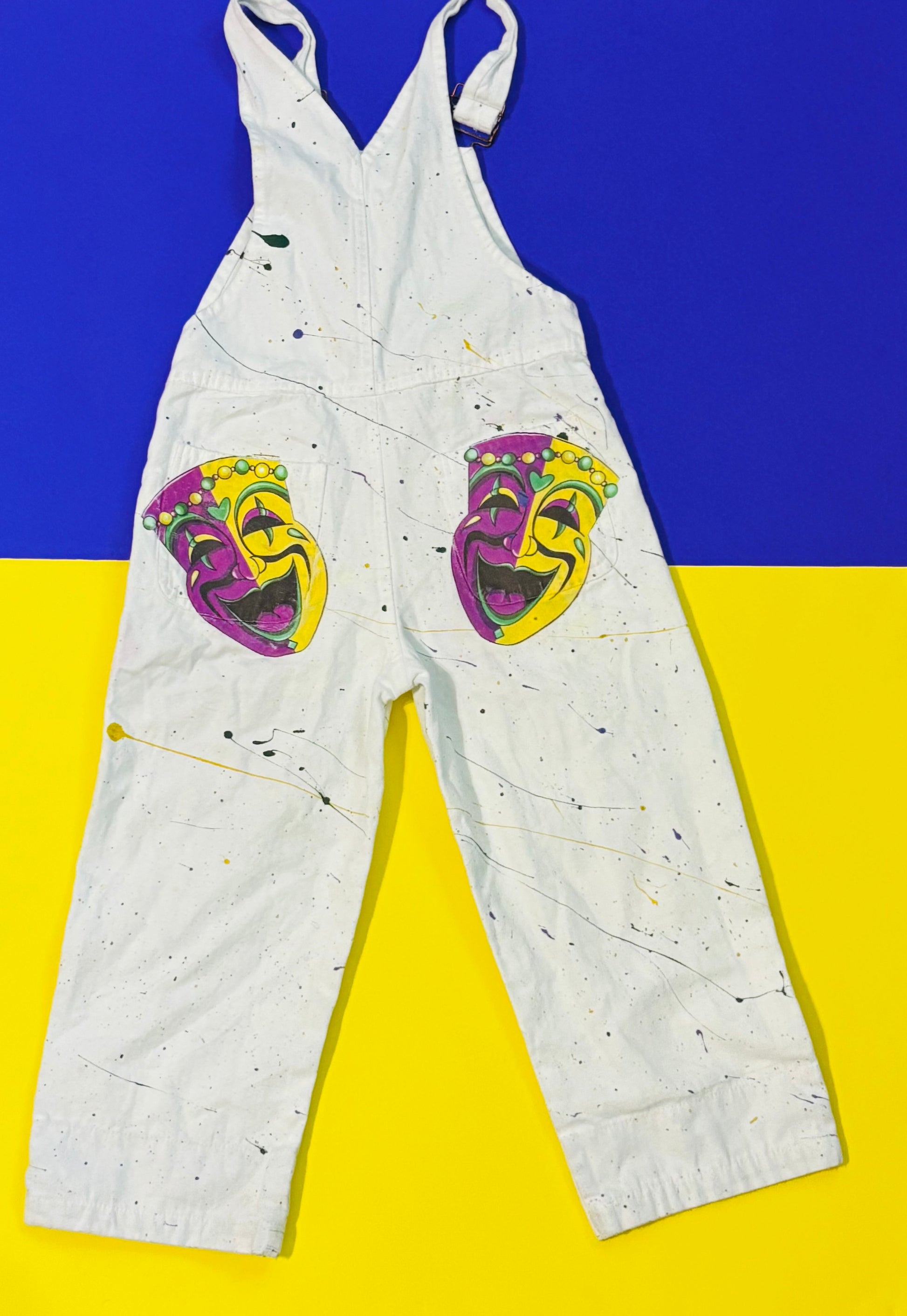 Kids Mardi Gras Overalls