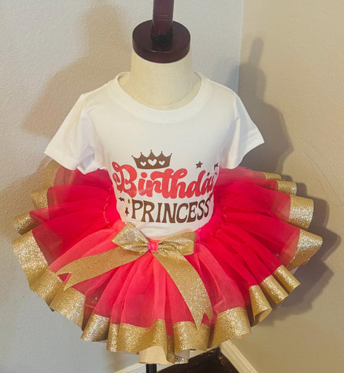 Birthday Princess Tutu Set