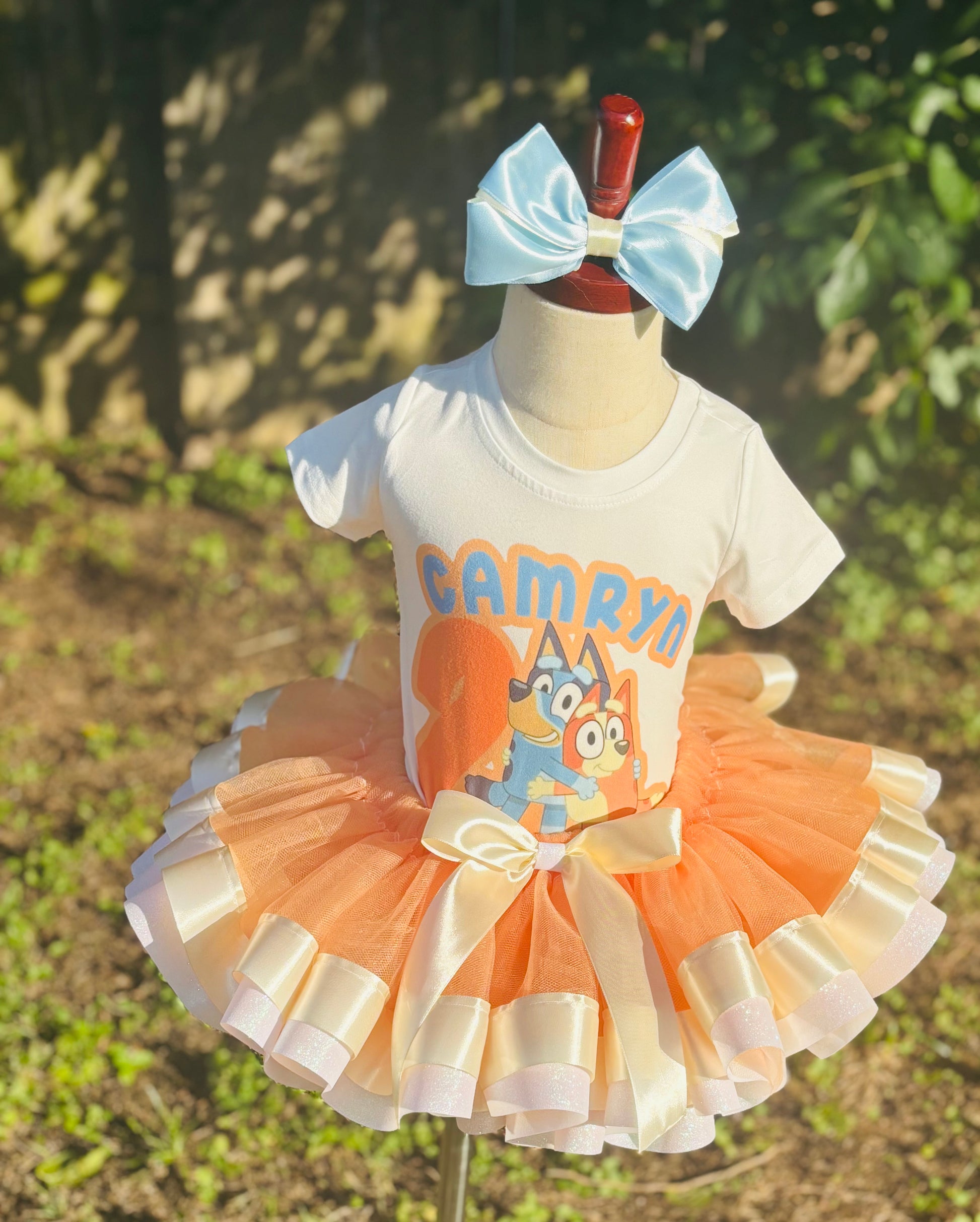 Little Girls Birthday Tutu Set