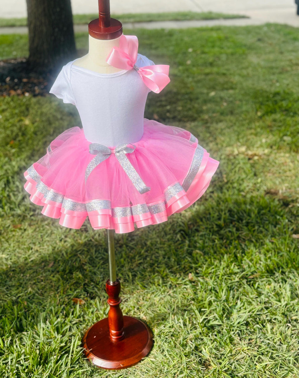 Pink Princess Tutu Set