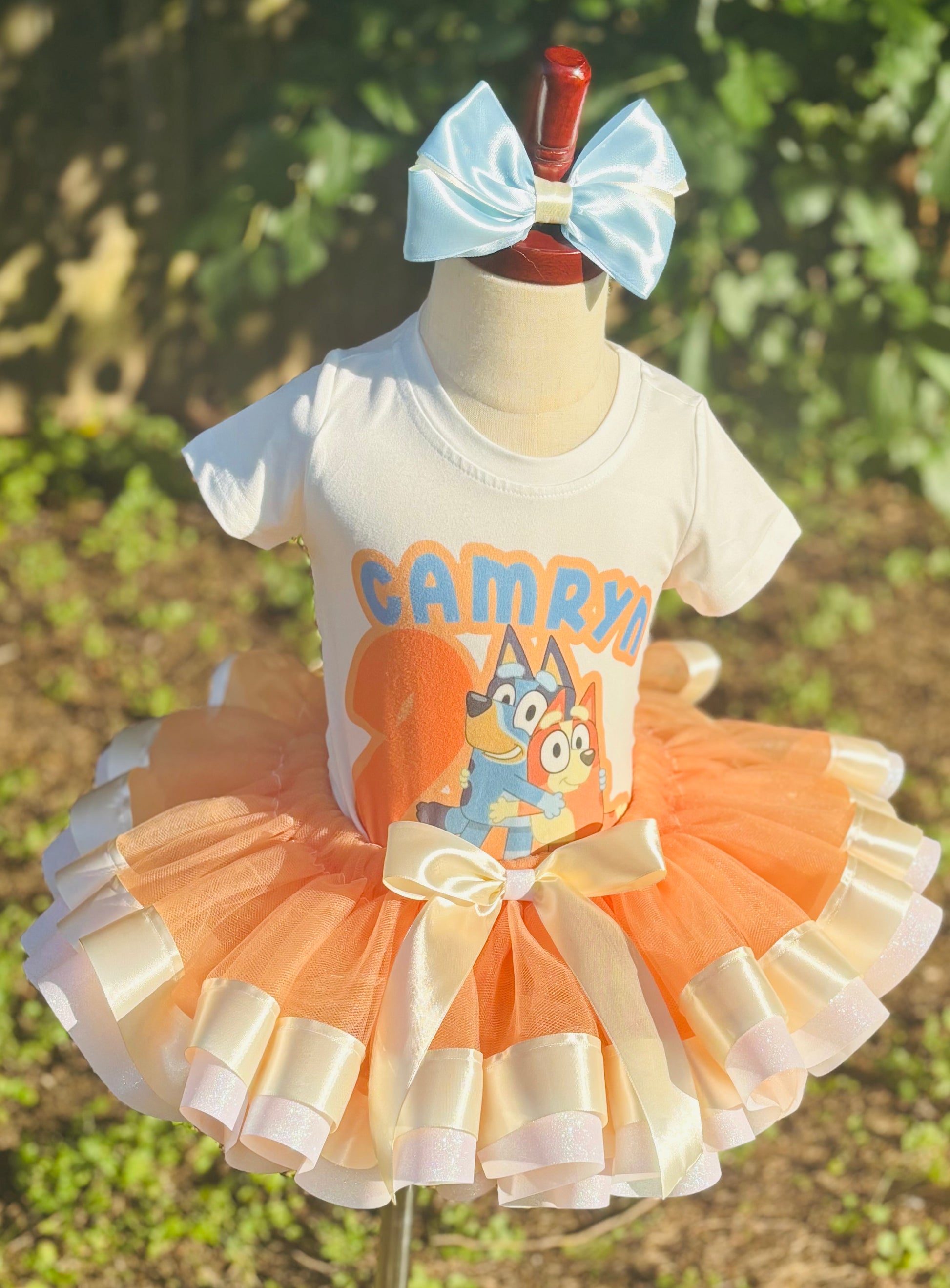 Little Girls Birthday Tutu Set