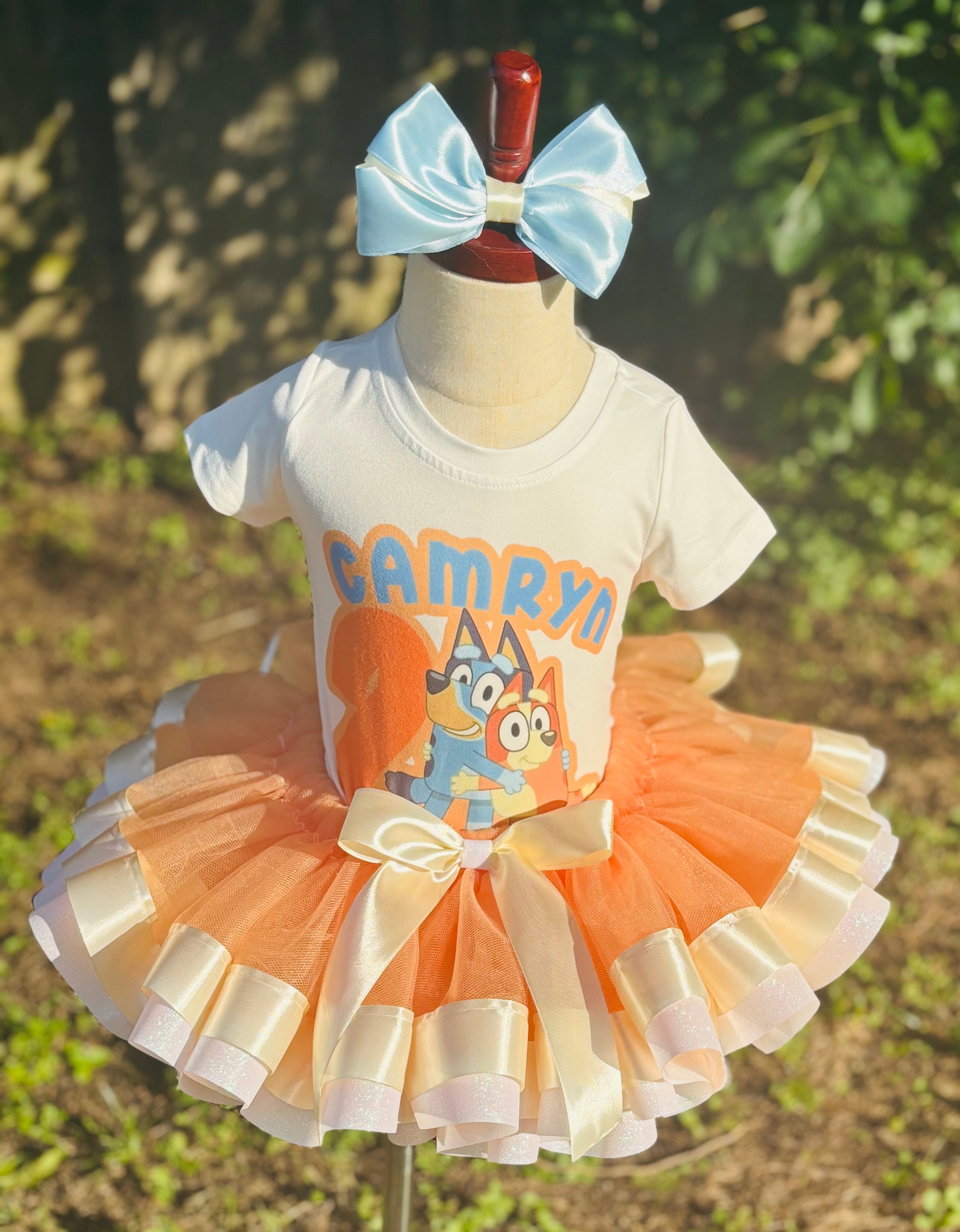 Little Girls Birthday Tutu Set
