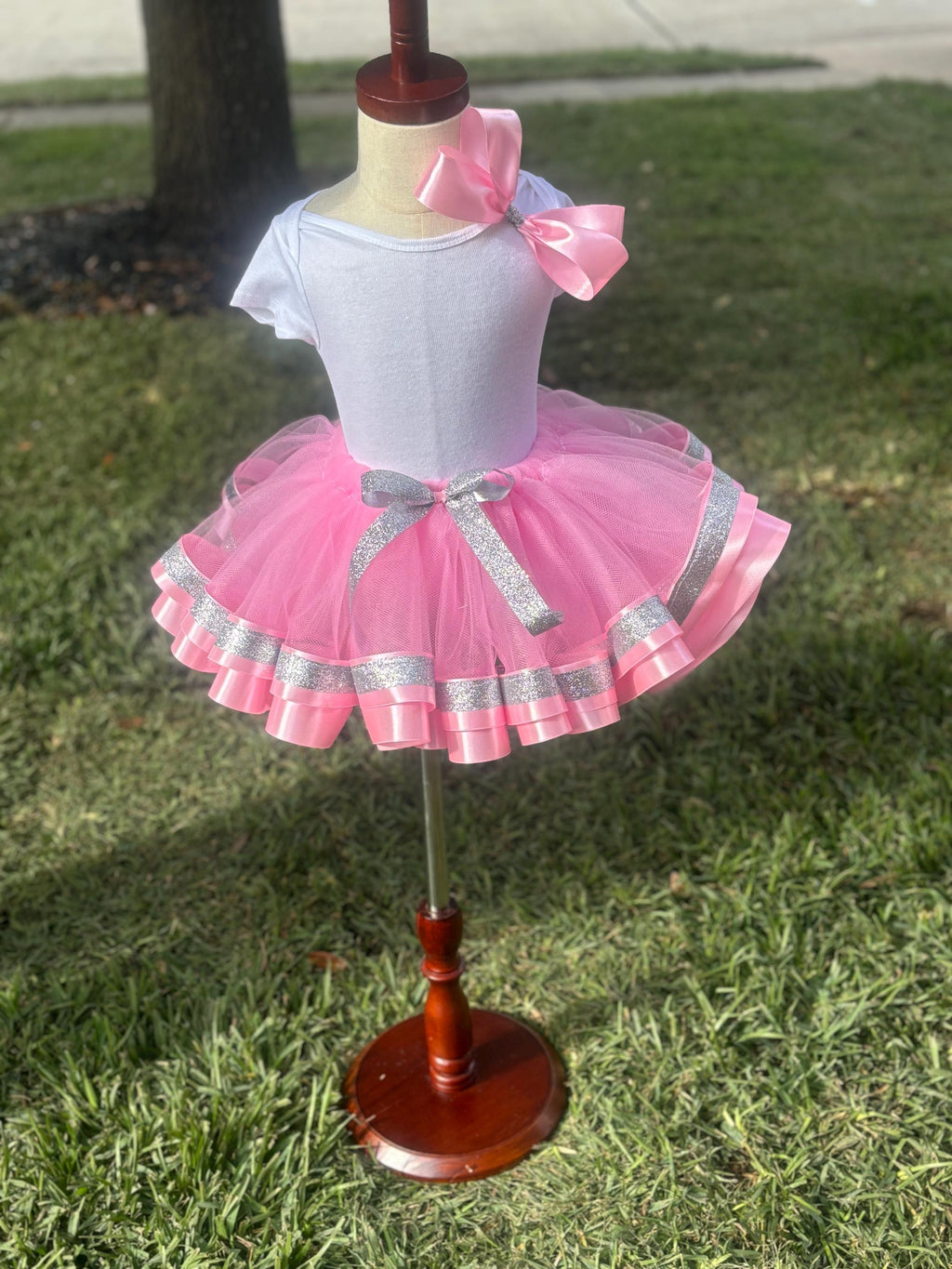 Pink Princess Tutu Set